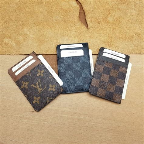 lv coin card holder|louis vuitton men's card holder.